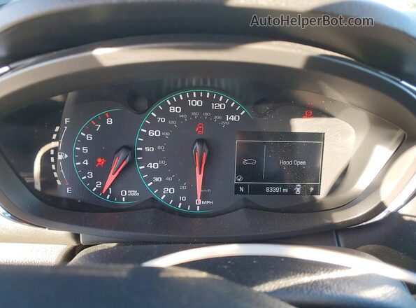 KL7CJLSB2MB326657 2021 CHEVROLET TRAX Угольный Вид щитка приборов