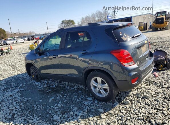 KL7CJLSB4MB338504 2021 CHEVROLET TRAX Blue 