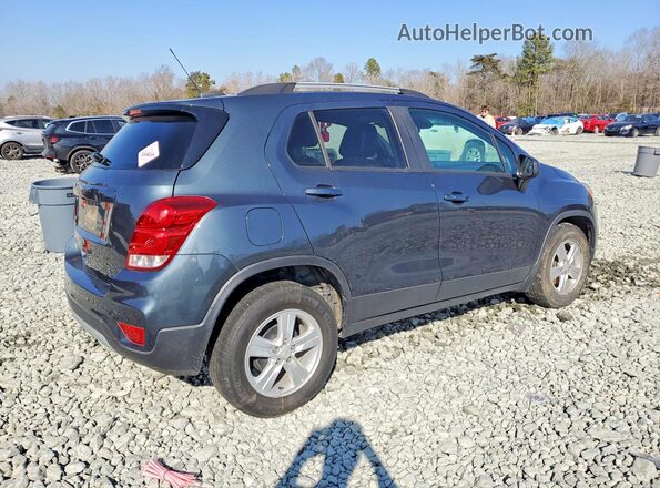 KL7CJLSB4MB338504 2021 CHEVROLET TRAX Blue 