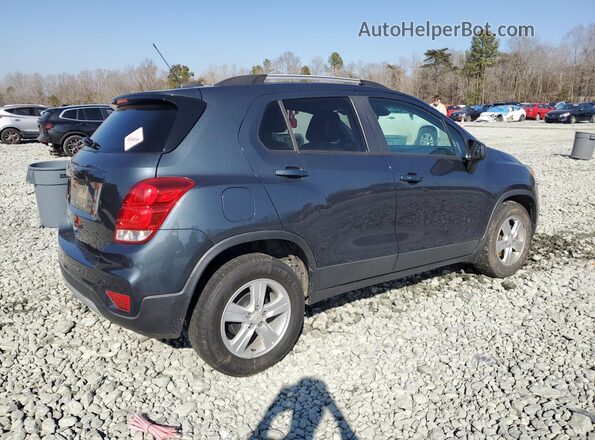 KL7CJLSB4MB338504 2021 CHEVROLET TRAX Blue 