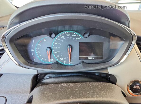 KL7CJLSB5MB360267 2021 CHEVROLET TRAX White Instrument cluster view