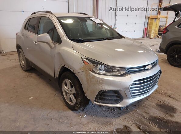 KL7CJLSB6KB818976 2019 CHEVROLET TRAX Silver წინა ხედი