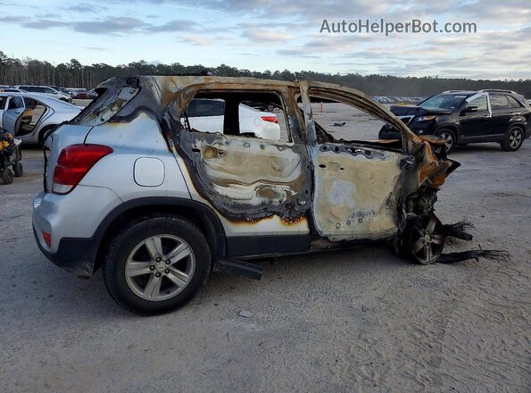 KL7CJLSB6MB323857 2021 CHEVROLET TRAX Silver Rear right