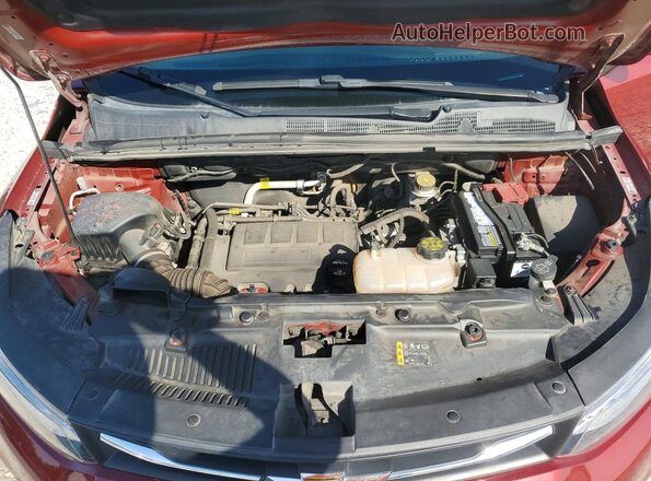 KL7CJLSB8MB313640 2021 CHEVROLET TRAX Red Շարժիչի բաժամունքի տեսք