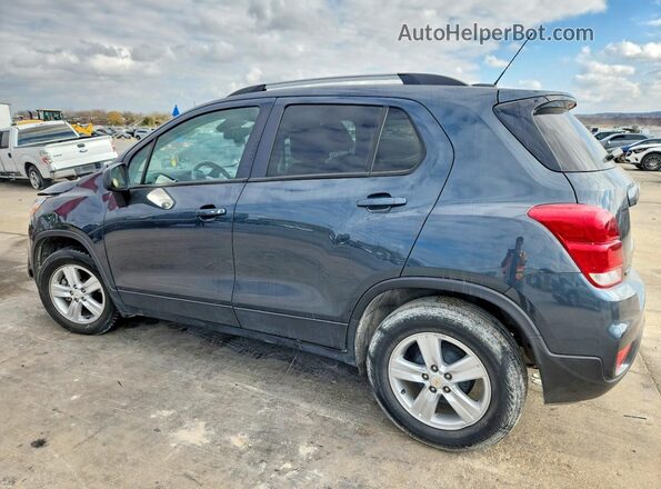 KL7CJLSB8MB343818 2021 CHEVROLET TRAX Blue 