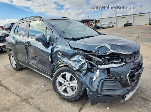 KL7CJLSB8MB343818 2021 CHEVROLET TRAX Blue 