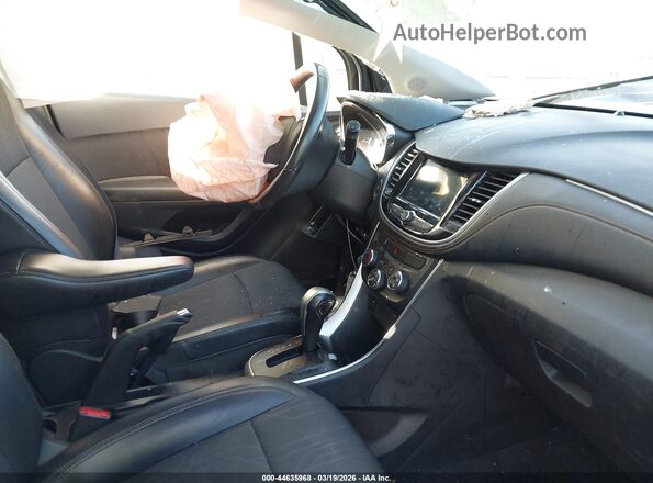 KL7CJLSB9KB910230 2019 CHEVROLET TRAX Black Widok wnętrza z przodu