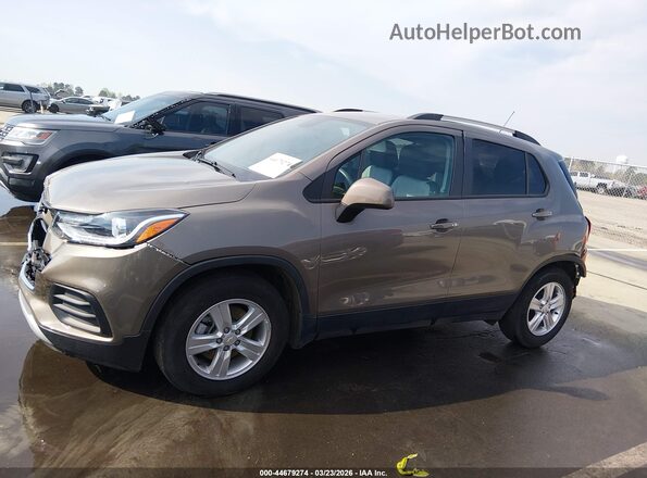 KL7CJLSB9MB331578 2021 CHEVROLET TRAX Brown Սալոնի 360 աստիճան տեսք