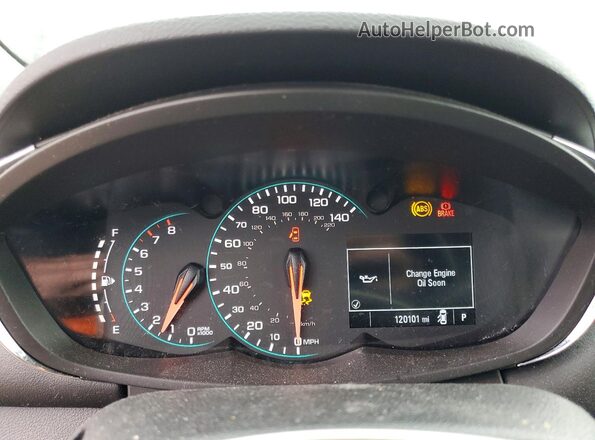KL7CJLSM1MB368707 2021 CHEVROLET TRAX Угольный Вид щитка приборов