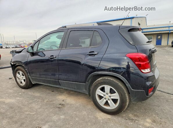 KL7CJLSM5NB569124 2022 CHEVROLET TRAX Blue Tył lewy