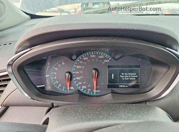KL7CJLSM5NB569124 2022 CHEVROLET TRAX Blue Widok zestawu wskaźników