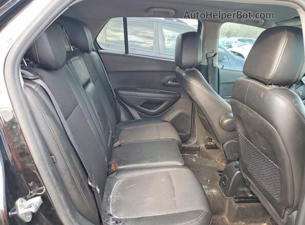 KL7CJLSM6MB368329 2021 CHEVROLET TRAX Black Вид задніх сидінь