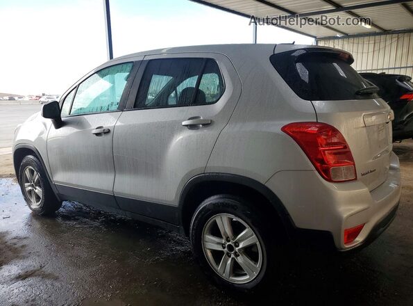 KL7CJNSB2MB349495 2021 CHEVROLET TRAX Silver Հետևի ձախ
