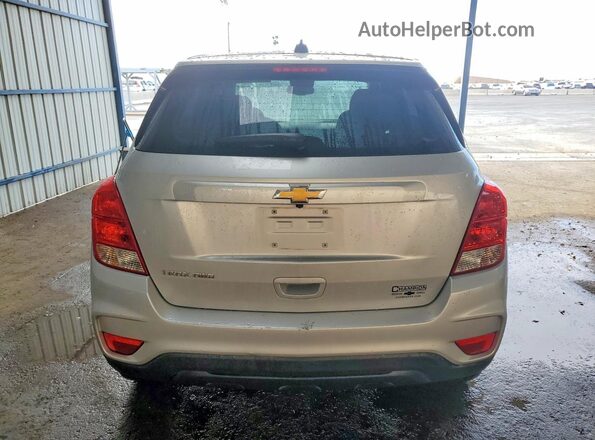 KL7CJNSB2MB349495 2021 CHEVROLET TRAX Silver Հետևի տեսք