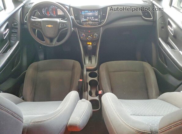 KL7CJNSB2MB349495 2021 CHEVROLET TRAX Silver Առջևի վահանակի տեսք