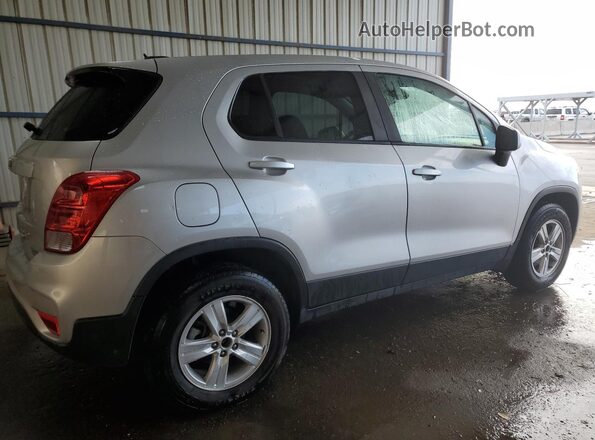 KL7CJNSB2MB349495 2021 CHEVROLET TRAX Silver 