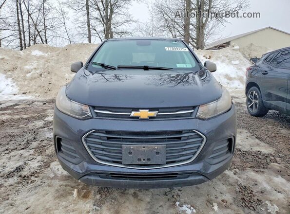 KL7CJNSB3MB352390 2021 CHEVROLET TRAX Blue Front view