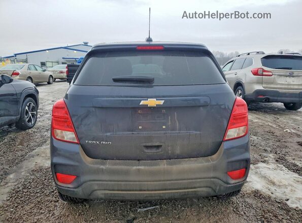 KL7CJNSB3MB352390 2021 CHEVROLET TRAX Blue Rear view