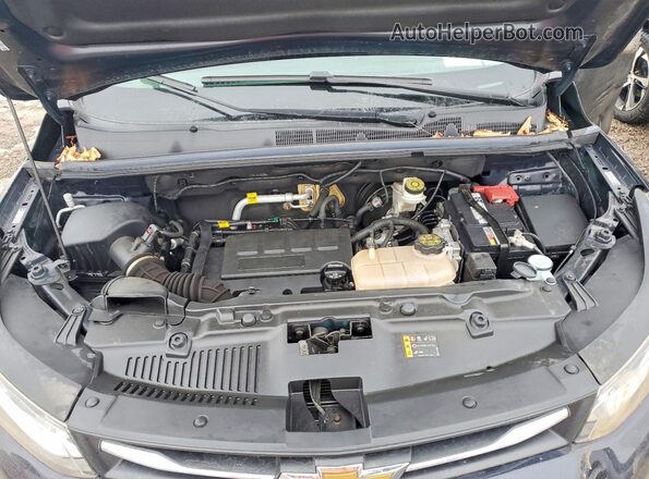 KL7CJNSB3MB352390 2021 CHEVROLET TRAX Blue Engine compartment view