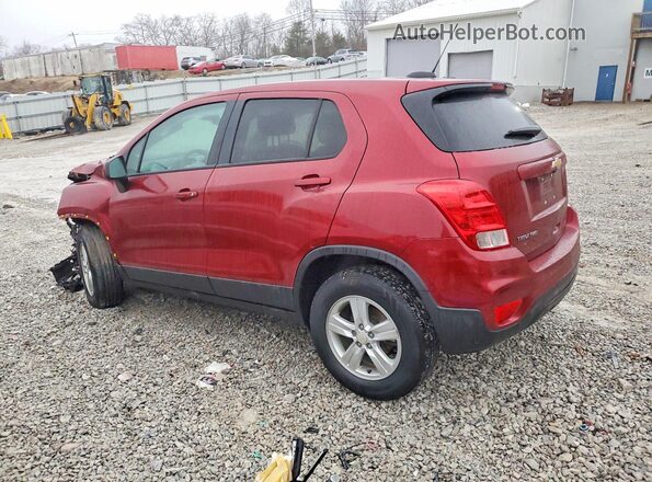 KL7CJNSM5MB366759 2021 CHEVROLET TRAX Red Հետևի ձախ
