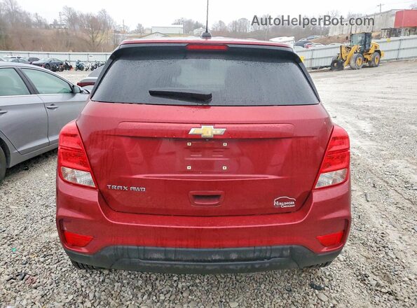 KL7CJNSM5MB366759 2021 CHEVROLET TRAX Red Հետևի տեսք