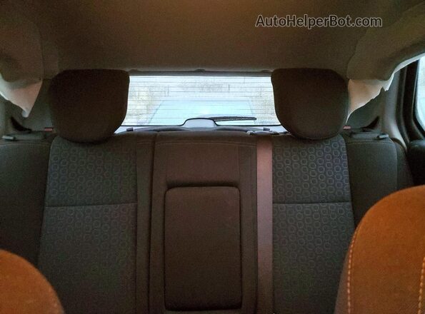KL7CJNSM5MB366759 2021 CHEVROLET TRAX Red Հետևի նստատեղերի տեսք