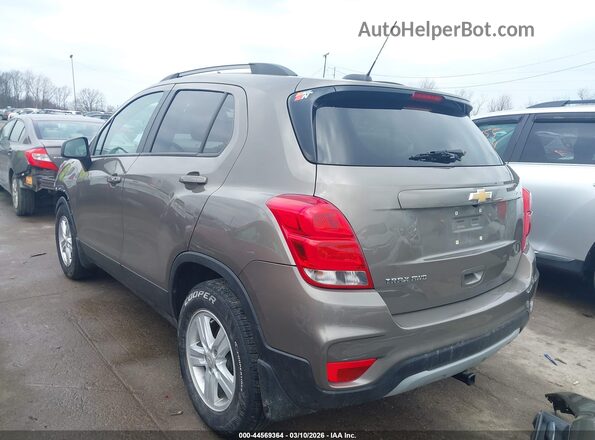 KL7CJPSB0MB316054 2021 CHEVROLET TRAX Brown Հետևի ձախ