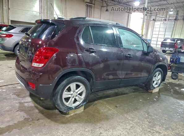 KL7CJPSB0MB358112 2021 CHEVROLET TRAX Burgundy Задня права чверть
