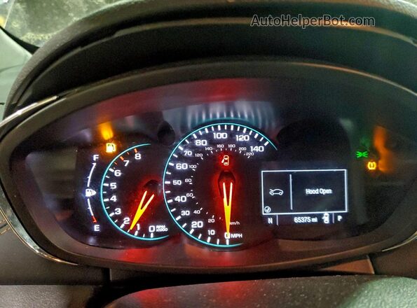 KL7CJPSB0MB358112 2021 CHEVROLET TRAX Burgundy Вид щитка приладів