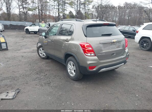 KL7CJPSB1MB327466 2021 CHEVROLET TRAX Tan Հետևի ձախ