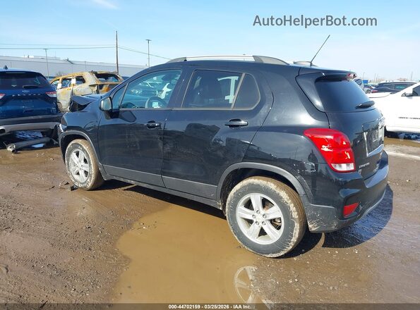 KL7CJPSB2MB345023 2021 CHEVROLET TRAX Black Rear left