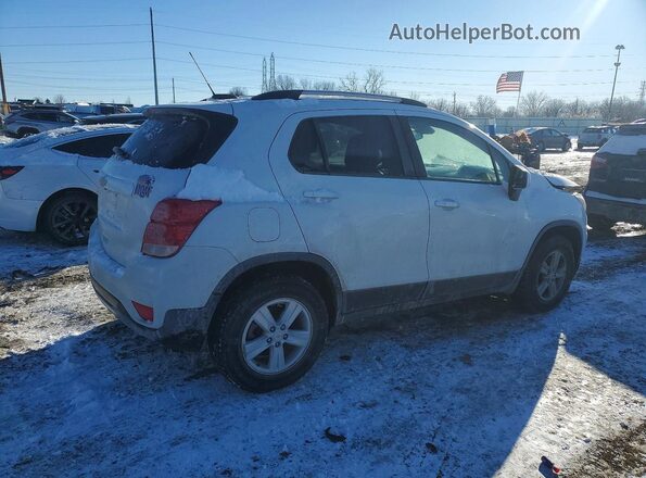 KL7CJPSB5MB346702 2021 CHEVROLET TRAX White Հետևի աջ