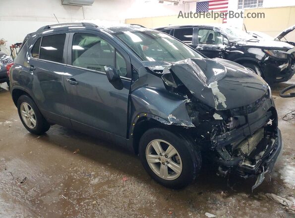 KL7CJPSB6MB320237 2021 CHEVROLET TRAX Gray Przód prawy