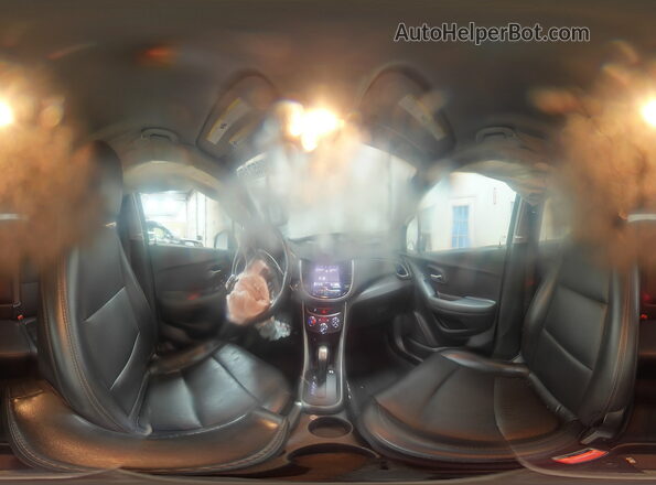 KL7CJPSB6MB320237 2021 CHEVROLET TRAX Gray Widok wnętrza 360 stopni