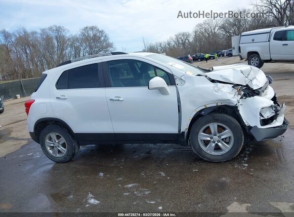 KL7CJPSB8JB601208 2018 CHEVROLET TRAX White Widok wnętrza 360 stopni