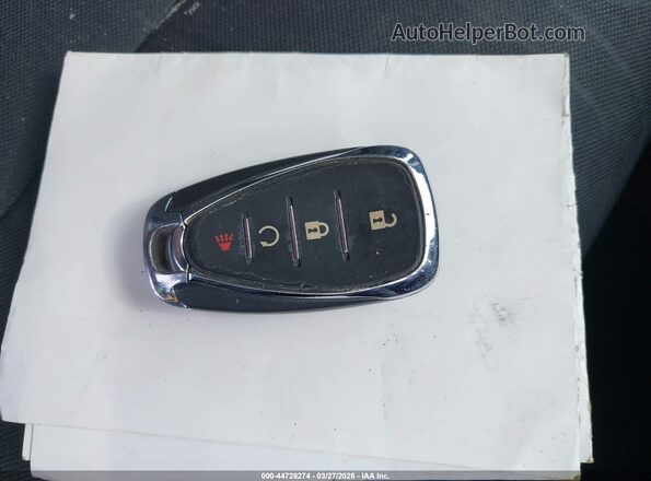 KL7CJPSB8JB601208 2018 CHEVROLET TRAX White Widok deski rozdzielczej