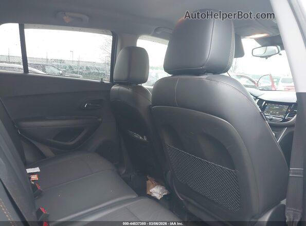 KL7CJPSB9KB931778 2019 CHEVROLET TRAX Silver Widok naklejki z numerem VIN
