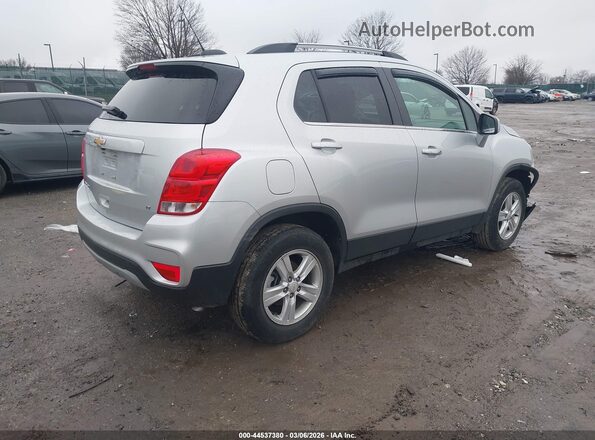 KL7CJPSB9KB931778 2019 CHEVROLET TRAX Silver Tył prawy