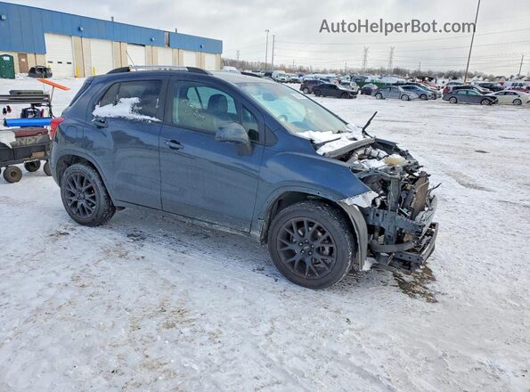 KL7CJPSM0MB366356 2021 CHEVROLET TRAX Blue Delantero derecho