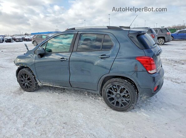 KL7CJPSM0MB366356 2021 CHEVROLET TRAX Blue Trasero izquierdo