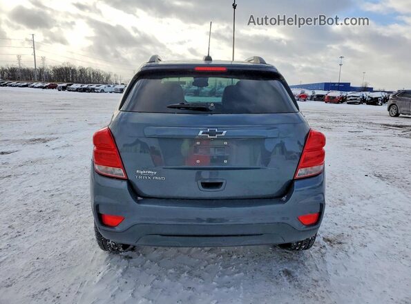 KL7CJPSM0MB366356 2021 CHEVROLET TRAX Blue Vista trasera