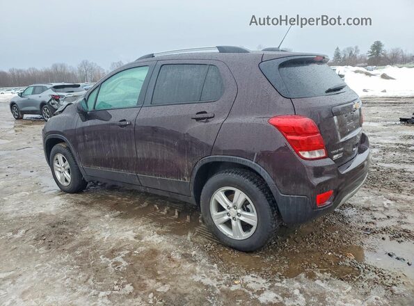 KL7CJPSM1MB363840 2021 CHEVROLET TRAX Purple Rear left