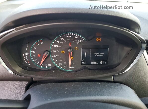 KL7CJPSM1MB363840 2021 CHEVROLET TRAX Purple Instrument cluster view