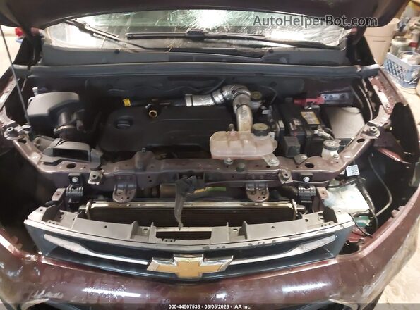 KL7CJPSM2MB369694 2021 CHEVROLET TRAX Maroon Vista trasera
