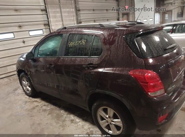 KL7CJPSM2MB369694 2021 CHEVROLET TRAX Maroon 