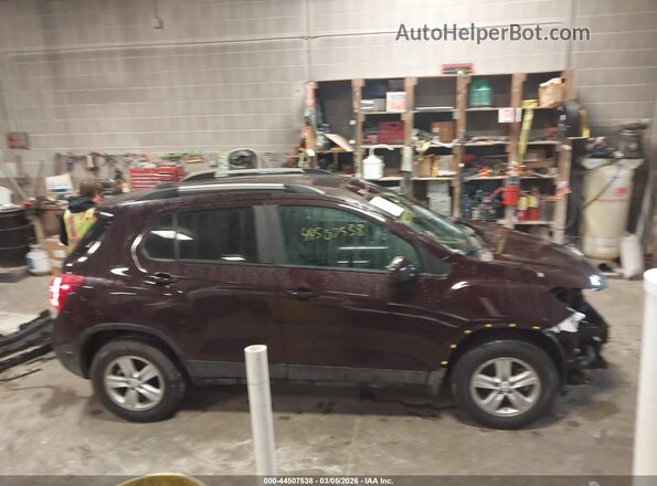 KL7CJPSM2MB369694 2021 CHEVROLET TRAX Maroon Vista interior de 360 grados