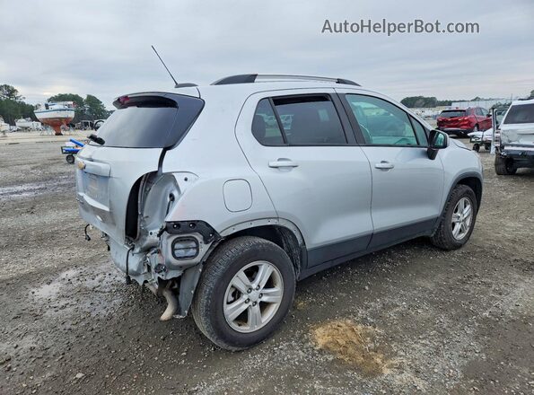 KL7CJPSM3MB368960 2021 CHEVROLET TRAX Silver Rear right