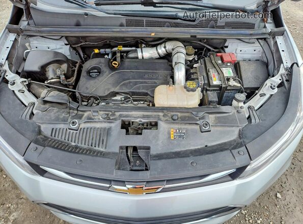KL7CJPSM3MB368960 2021 CHEVROLET TRAX Silver Engine compartment view