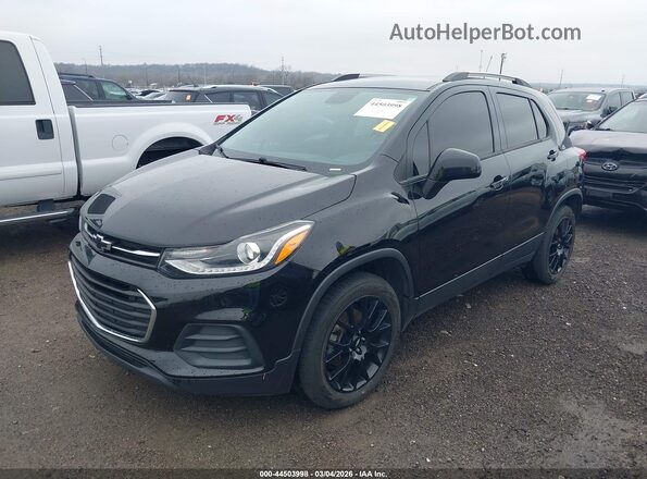 KL7CJPSM5MB361296 2021 CHEVROLET TRAX Black Առջևի ձախ երեք քառորդ տեսարան