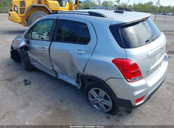 KL7CJPSM5MB370998 2021 CHEVROLET TRAX Серебряный Задняя левая четверть